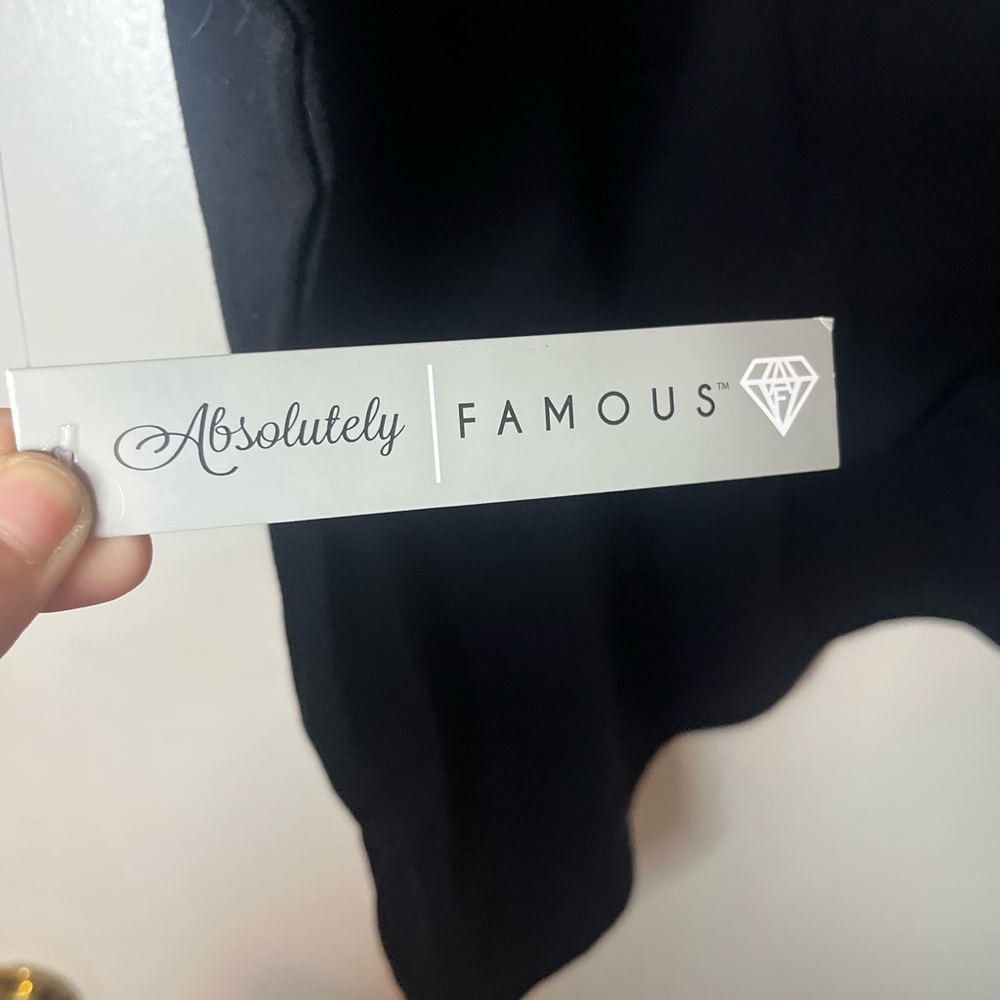 Absolutely Famous Elegant Black Apparel